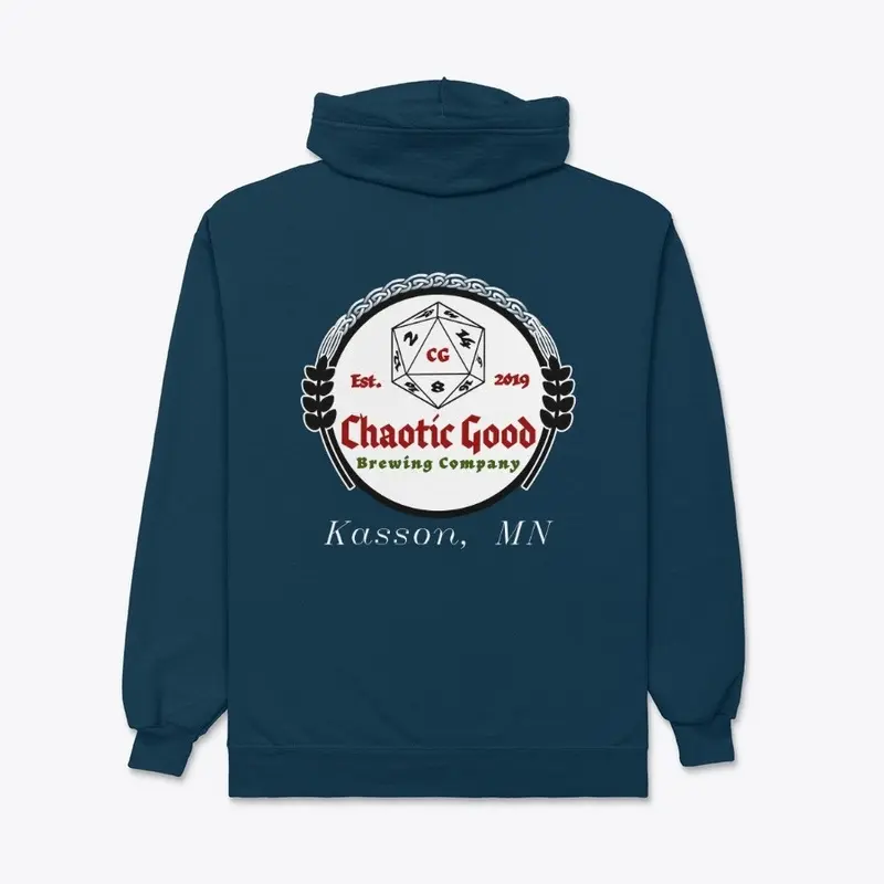 Chaotic Good Zip Up Hoodie